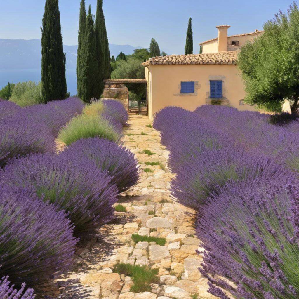 Lavanda în grădinile mediteraneene: Aromă și culoare naturală